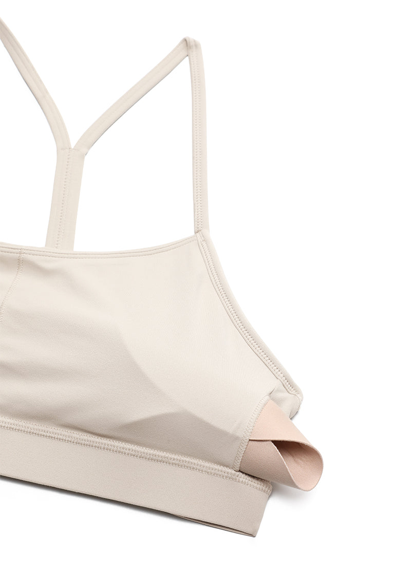 CRZ YOGA Dames Yoga Lichtsteun Butterluxe Sport-bh Y-rug Mojave Tan