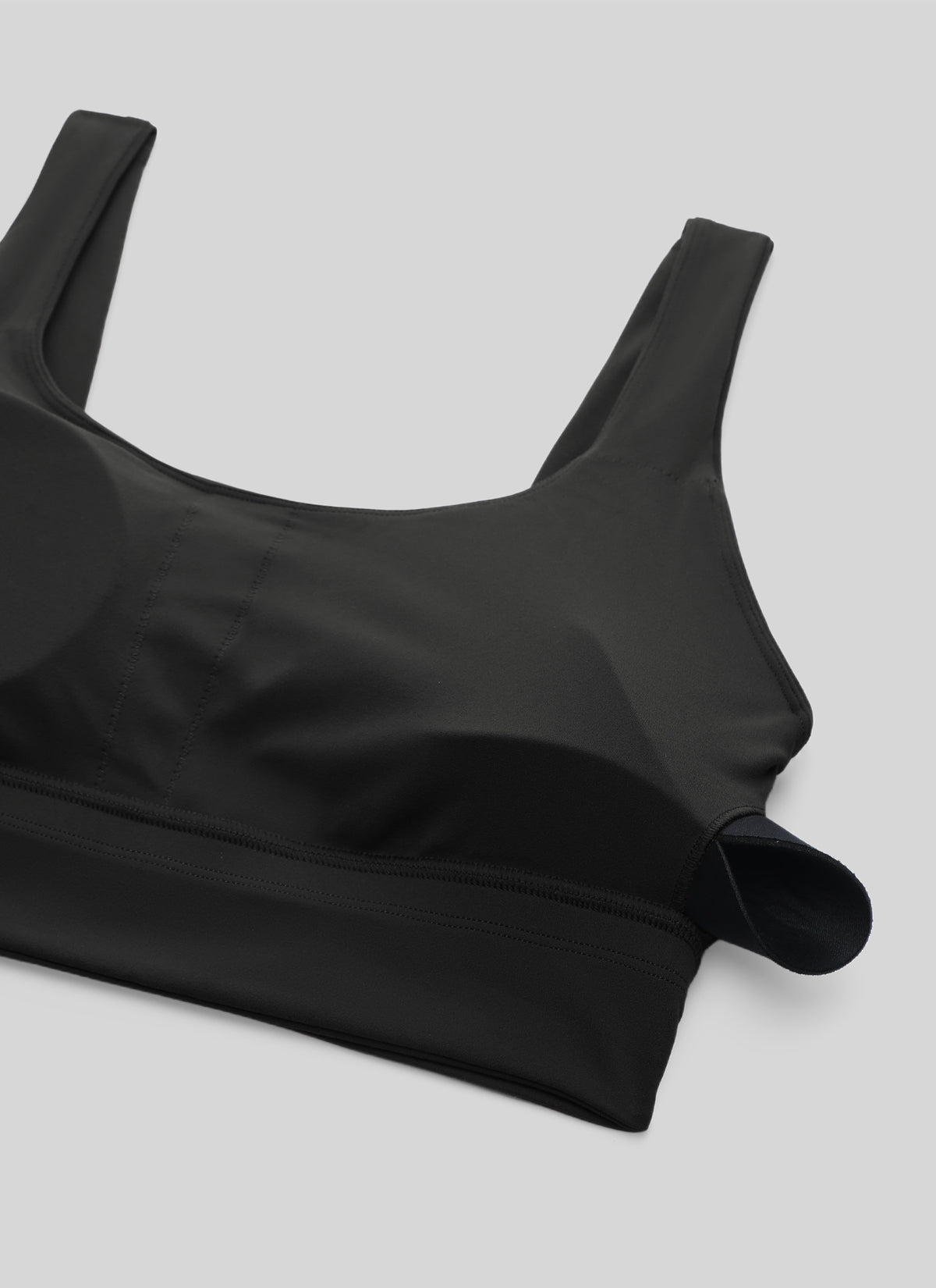CRZ YOGA Women's Yoga Low Support Butterluxe Sport Bra U Back Longline Black @model_info:NEW
