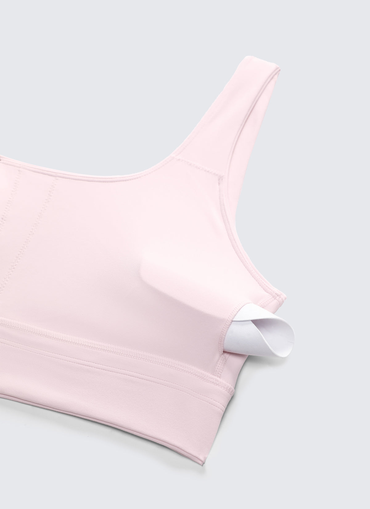 CRZ YOGA Women's Yoga Low Support Butterluxe Sport Bra U Back Longline Strawberry Pink @model_info:NEW