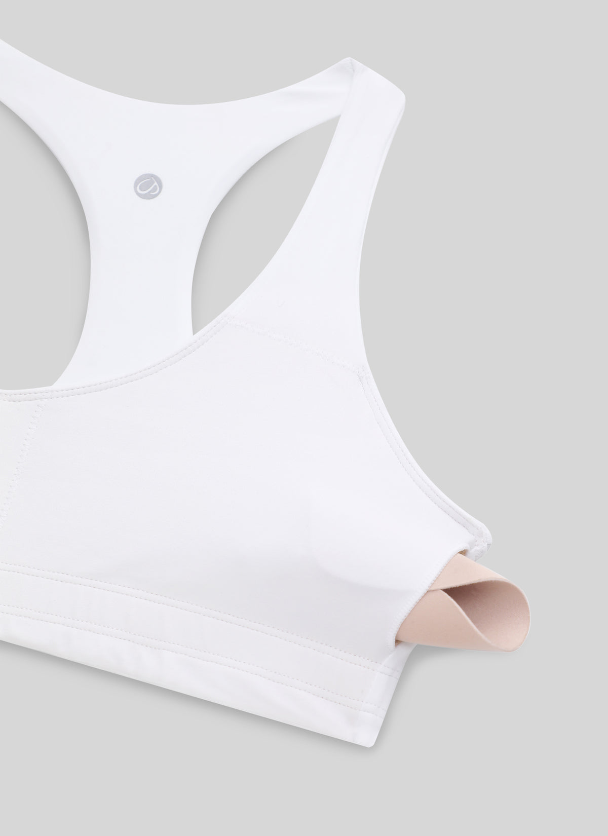 CRZ YOGA Naisten Butterluxe Jooga V-aukko Painijanselkä Sisäänrakennetut Urheiluliivit White @model_info:NEW