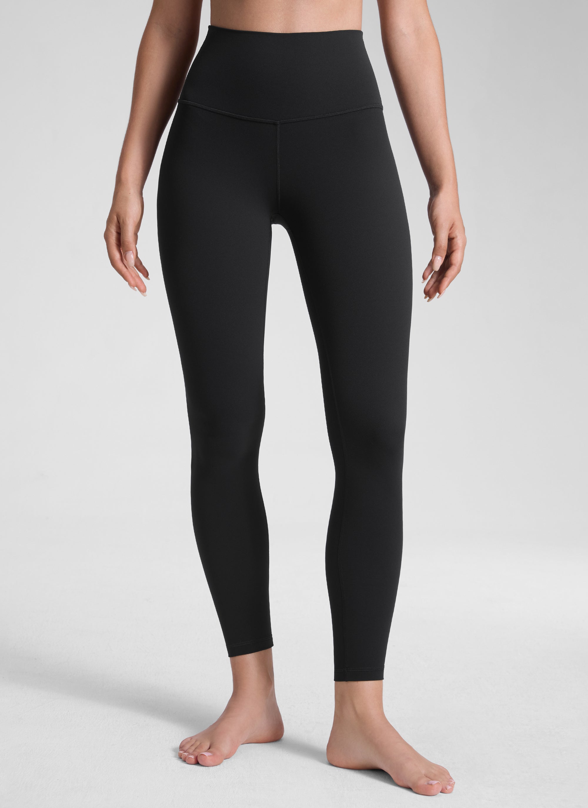 Leggings da yoga da donna CRZ YOGA da lounge a vita alta Butterluxe, 64 cm, Nero