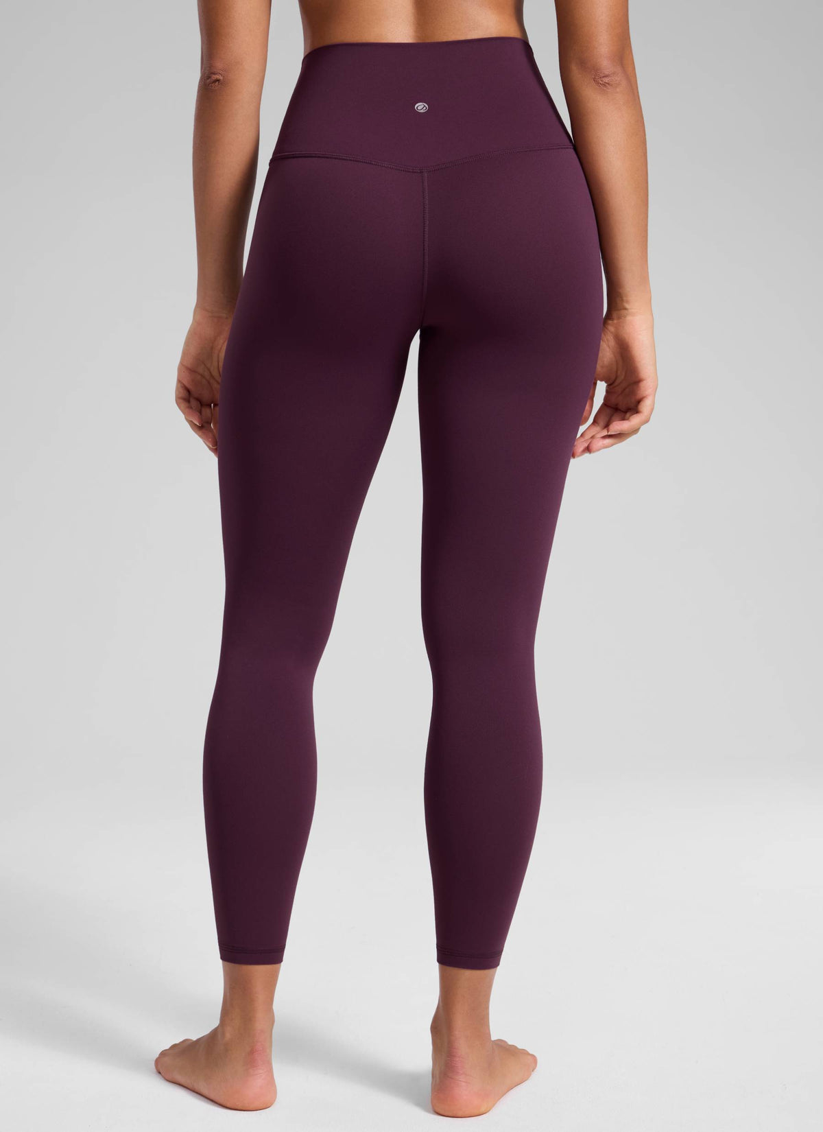 CRZ YOGA Naisten Jooga Oleskelu Korkea Vyötärö Butterluxe Joogalegginsit 64 cm Deep Purple @model_info:Fiona