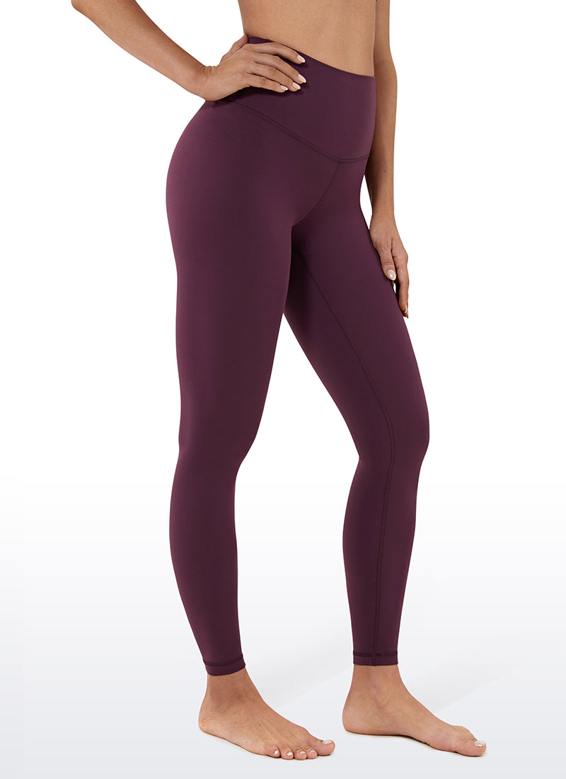 CRZ YOGA naisten korkeavyötäröiset Butterluxe-joogaleggingsit 64 cm, syvä violetti