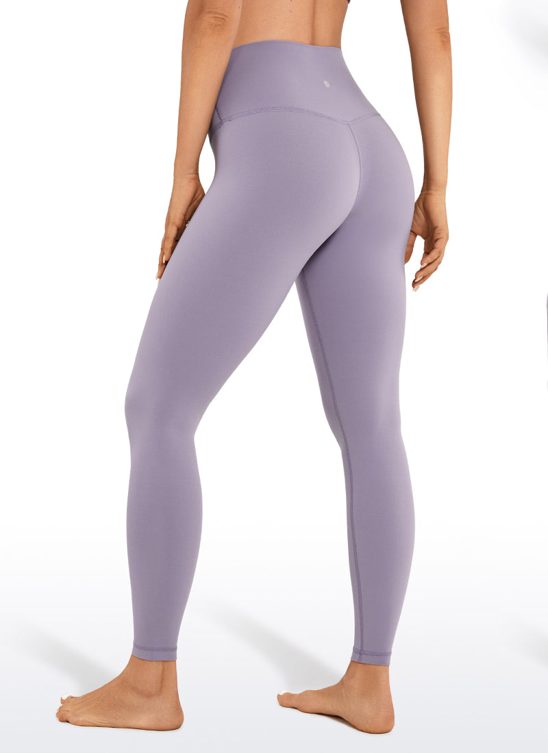 CRZ YOGA – Colanți de yoga pentru femei, model „Yoga Lounge”, cu talie înaltă, din material Butterluxe, 25'' – culoare Lavender Mist