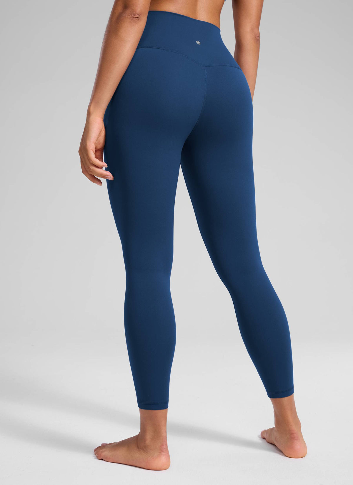 CRZ YOGA Naisten Jooga Oleskelu Korkea Vyötärö Butterluxe Joogalegginsit 64 cm French Navy @model_info:Fiona