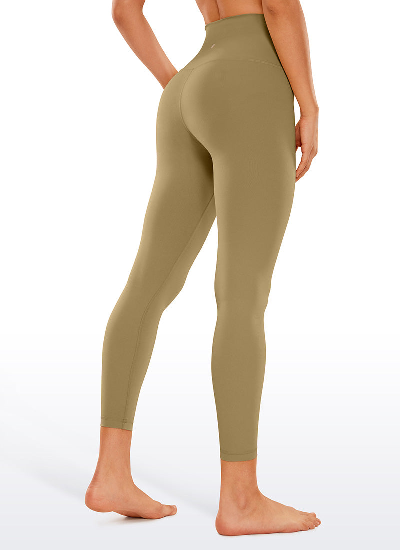 Leggings da Yoga Butterluxe a vita alta Yoga Lounge da donna CRZ YOGA 64 cm Marrone Soul