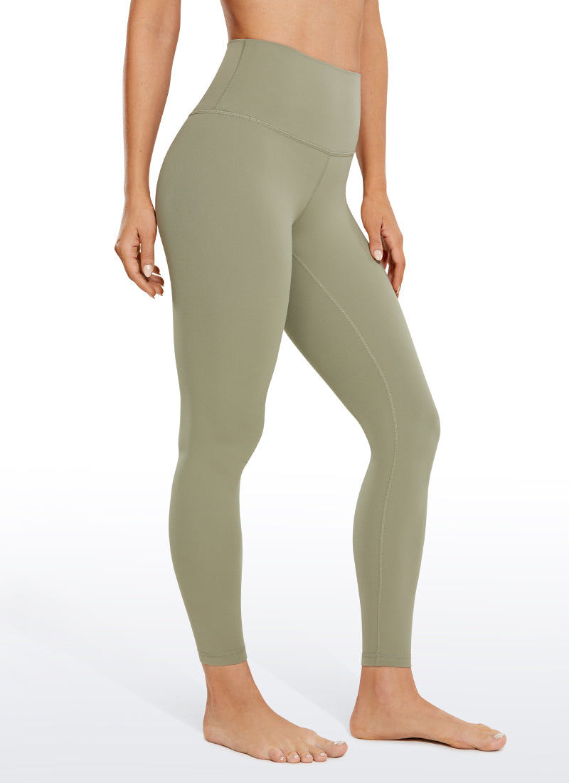 CRZ YOGA Women's Yoga Lounge High Rise Butterluxe Yoga Leggings 25'' Carbon Dust