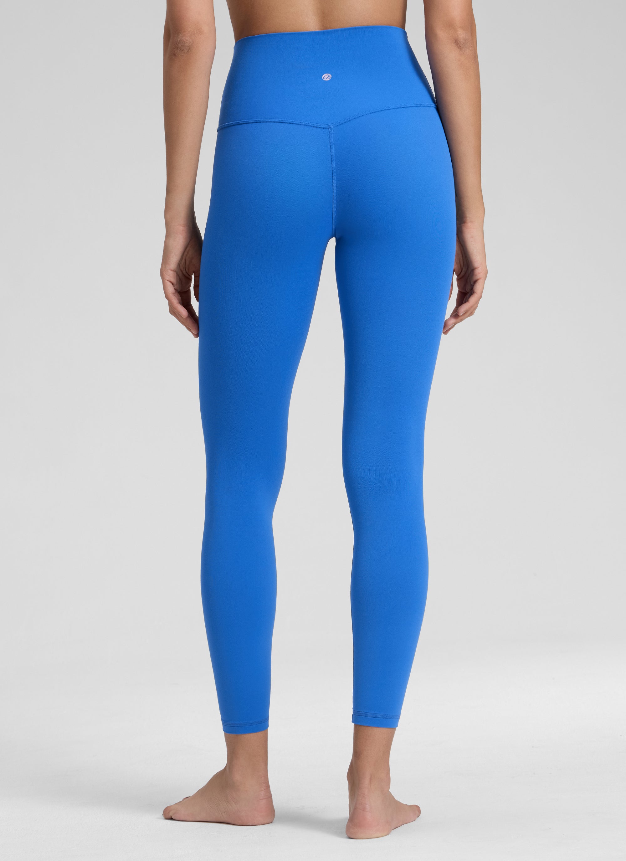 Leggings da Yoga Butterluxe a vita alta Yoga Lounge da donna CRZ YOGA 64 cm Blu Scintillante