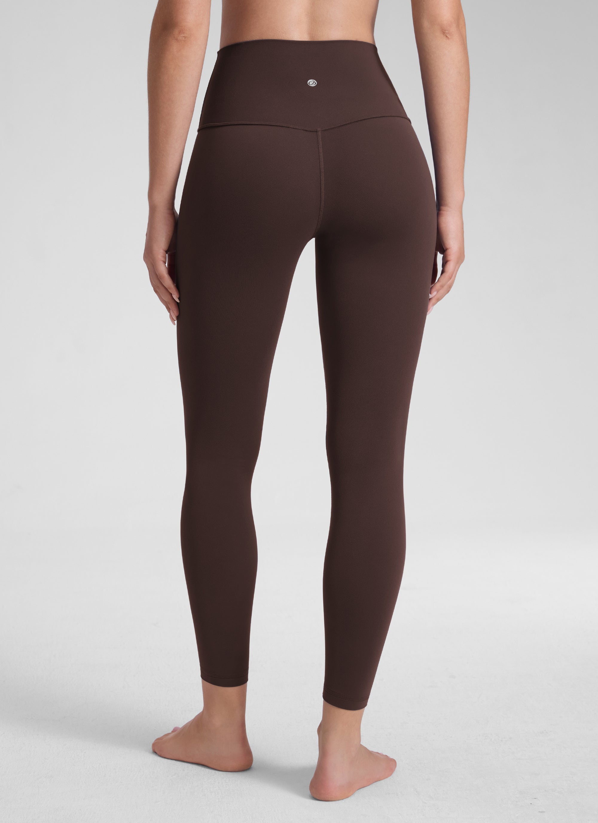 Leggings da yoga CRZ YOGA da donna Butterluxe a vita alta per lounge e yoga, 64 cm, Hot Fudge Brown