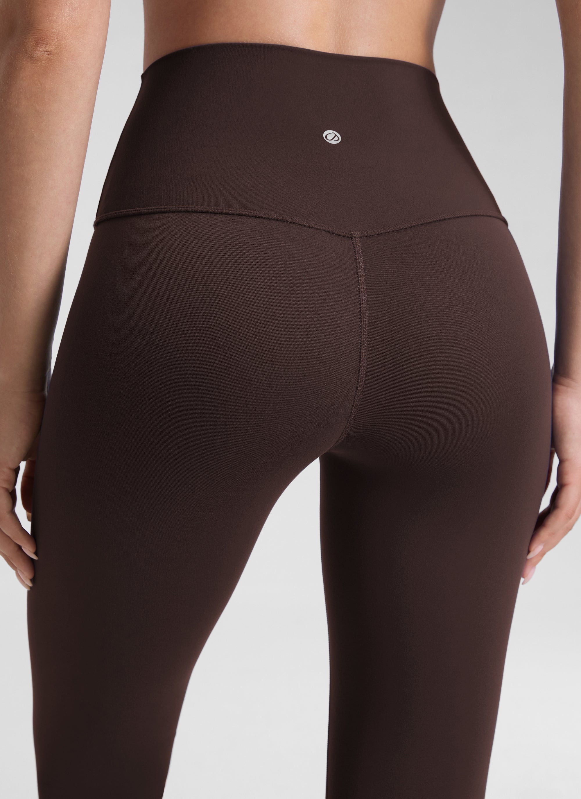 Leggings da yoga CRZ YOGA da donna Butterluxe a vita alta per lounge e yoga, 64 cm, Hot Fudge Brown