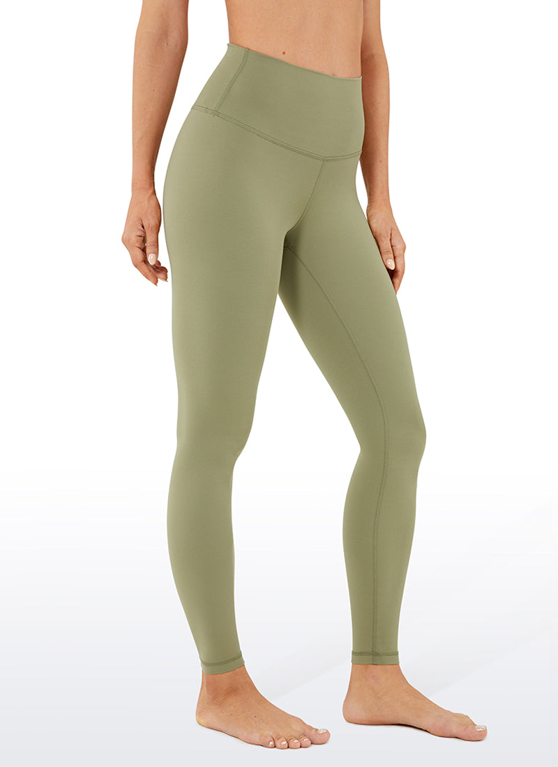CRZ YOGA Women's Yoga Lounge High Rise Butterluxe Yoga Leggings 25'' Moss Green