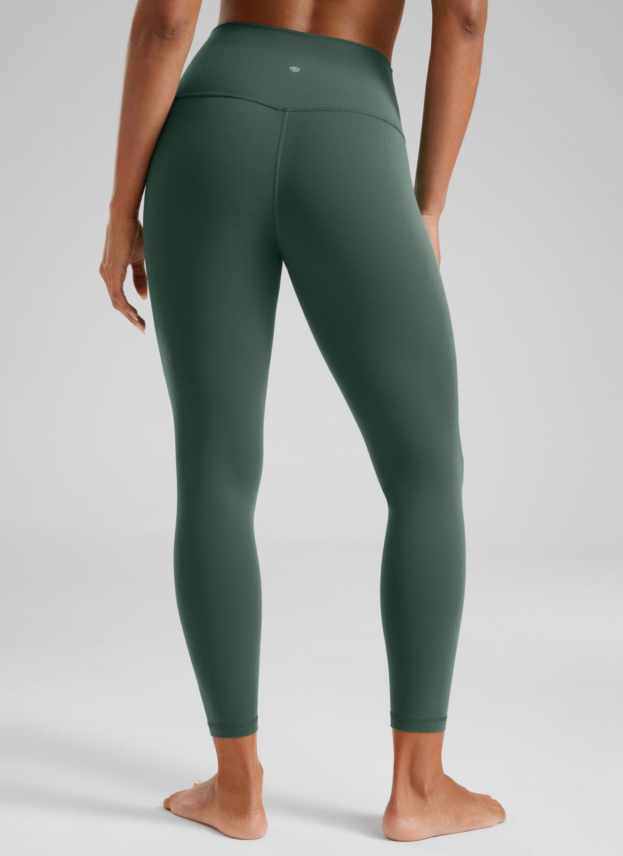 Leggings da Yoga Butterluxe a vita alta Yoga Lounge da donna CRZ YOGA 64 cm Verde Foresta Scuro