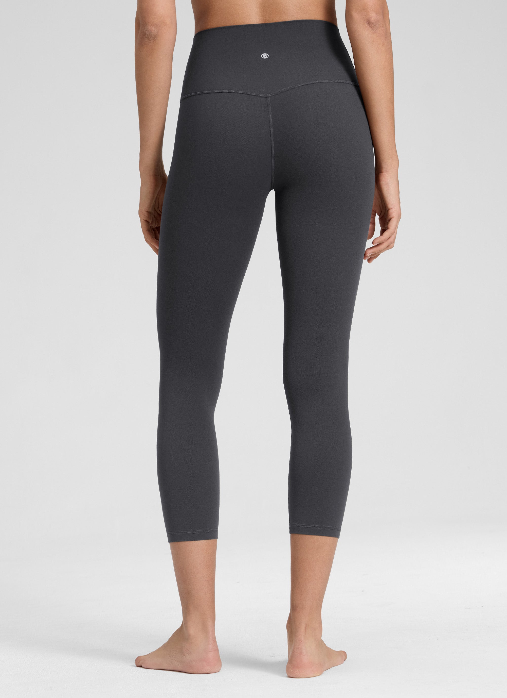 CRZ YOGA Women's Yoga Lounge High Rise Butterluxe Yoga Leggings 23'' Mysterious Grey