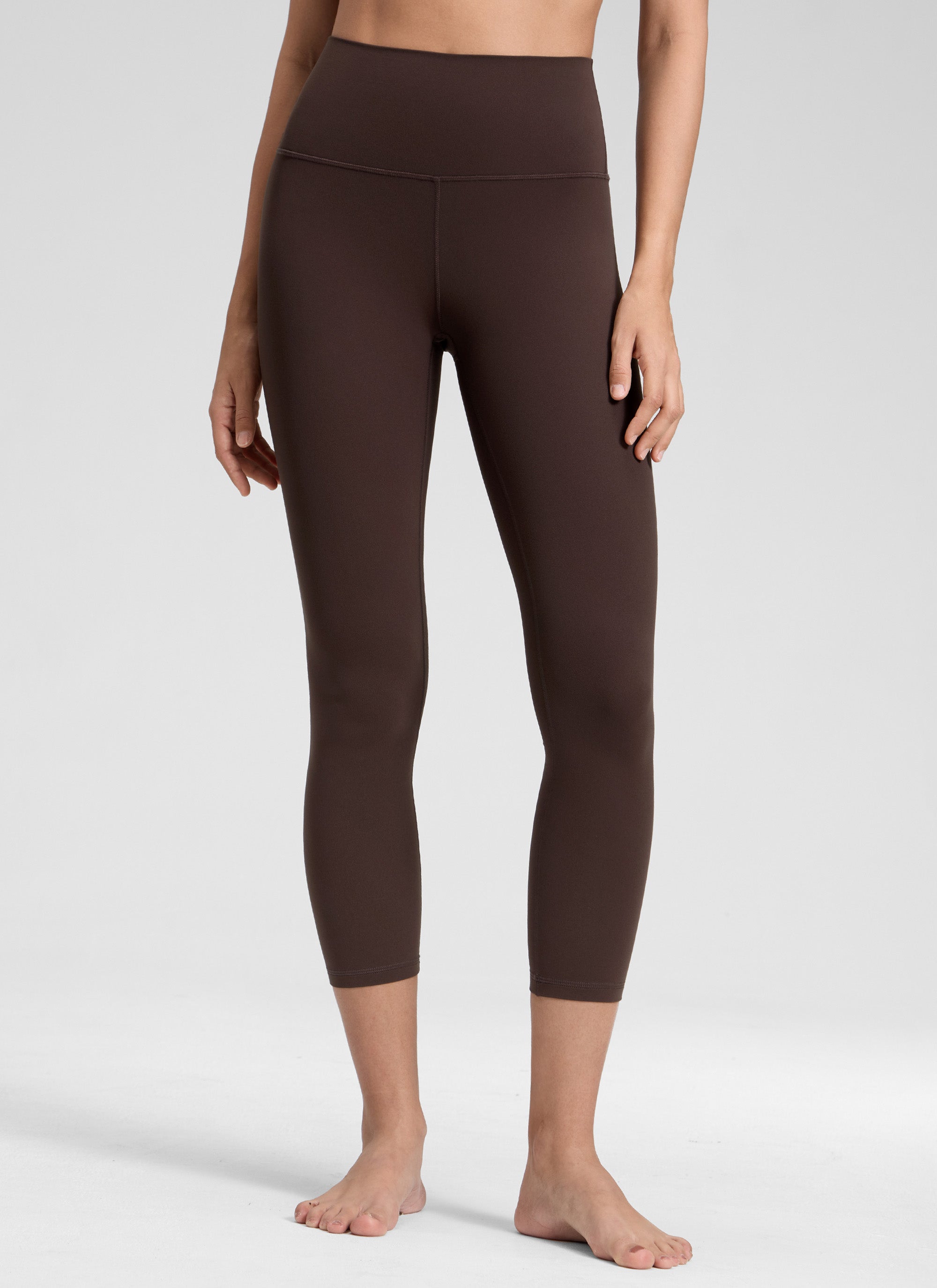 CRZ YOGA Leggings de Yoga de Tiro Alto Butterluxe de Mujer para Yoga y Descanso 58 cm Marrón Hot Fudge Brown