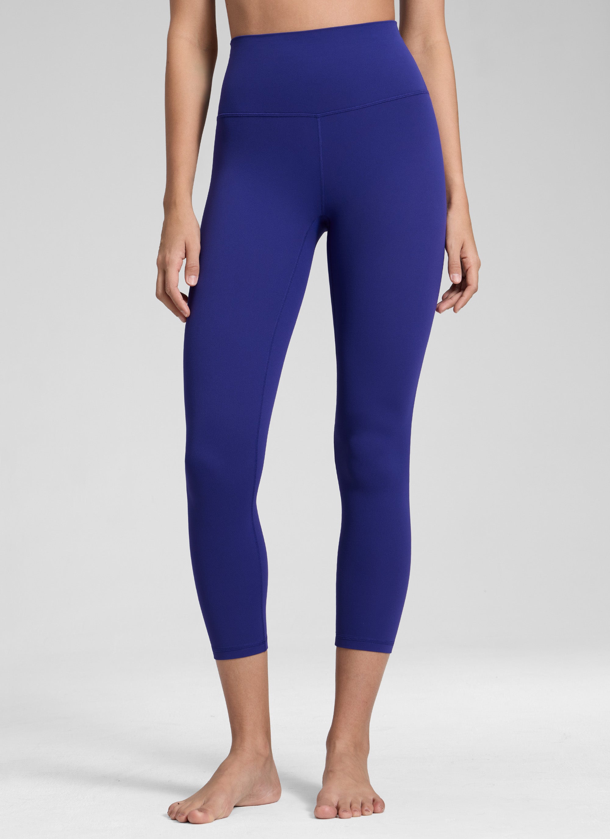 Leggings de Yoga Butterluxe de Tiro Alto para Mujer CRZ YOGA para Yoga y Descanso, 58 cm, Azul Delfinio