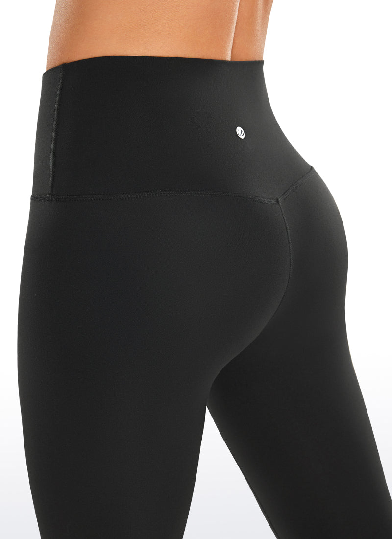 CRZ YOGA Leggings da Yoga Donna Lounge a Vita Alta Butterluxe 43 cm Nero