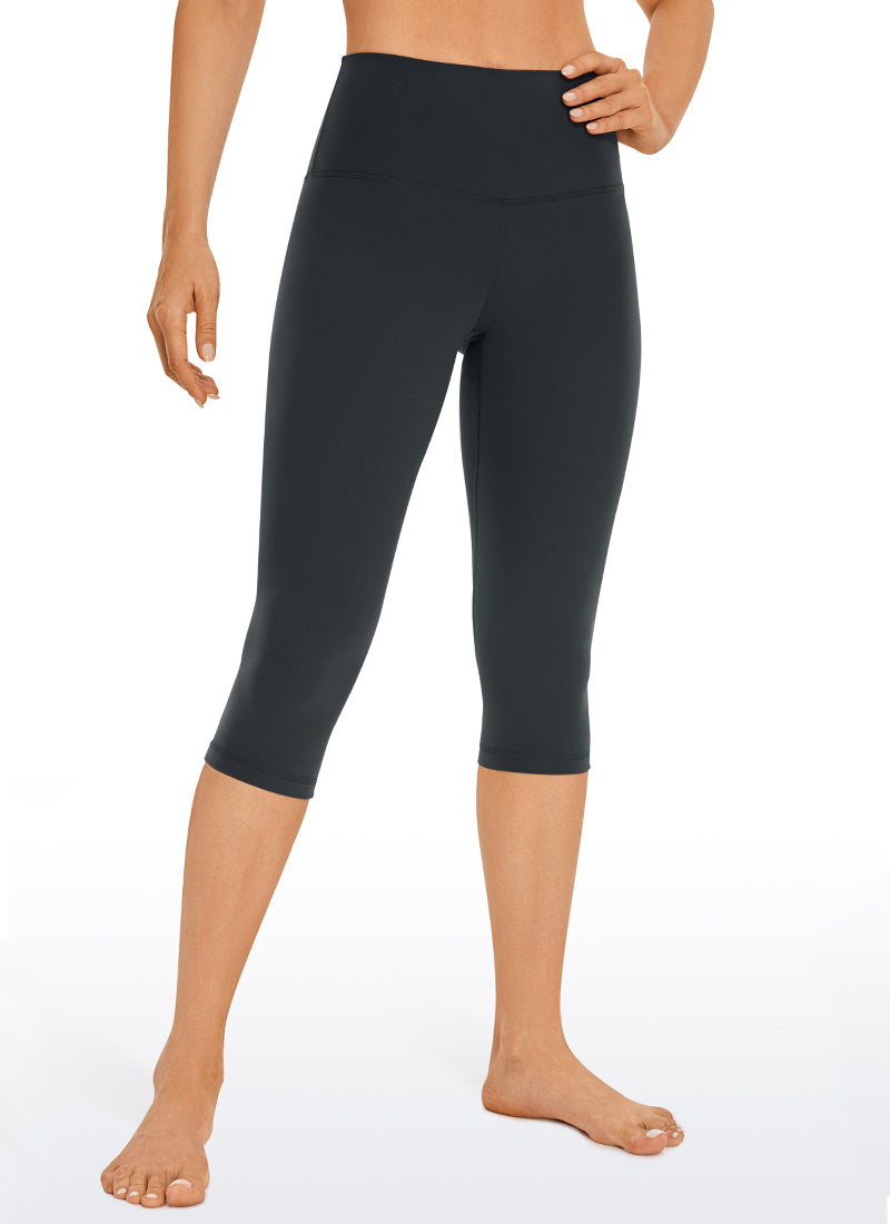 CRZ YOGA Leggings da Yoga Donna Lounge a Vita Alta Butterluxe 43 cm Melanite