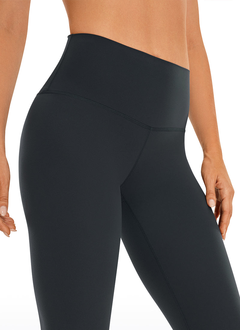 CRZ YOGA Women's Yoga Lounge High Rise Butterluxe Yoga Leggings 17'' Melanite @model_info:N