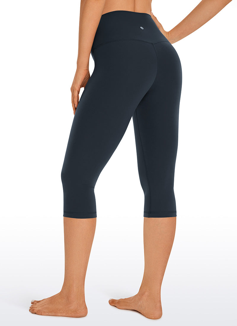 CRZ YOGA Leggings da Yoga Donna Lounge a Vita Alta Butterluxe 43 cm Blu Navy