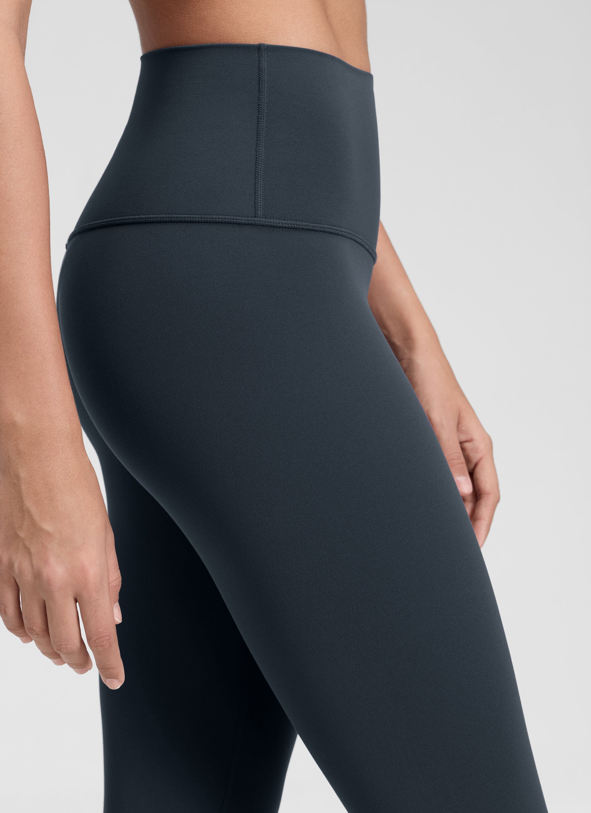 Leggings de yoga Butterluxe de tiro alto para mujer CRZ YOGA de 48 cm Azul Marino Verdadero
