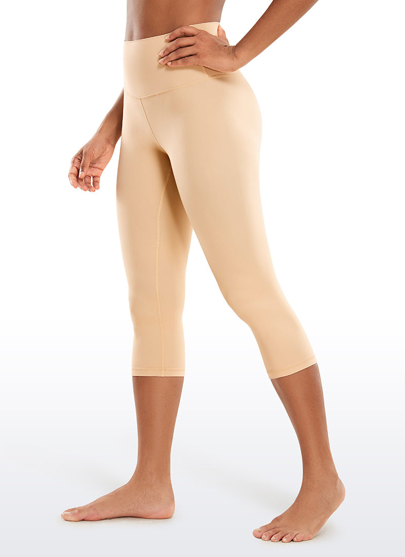 Leggings de yoga Butterluxe de tiro alto para mujer CRZ YOGA de 48 cm Batido de Vainilla
