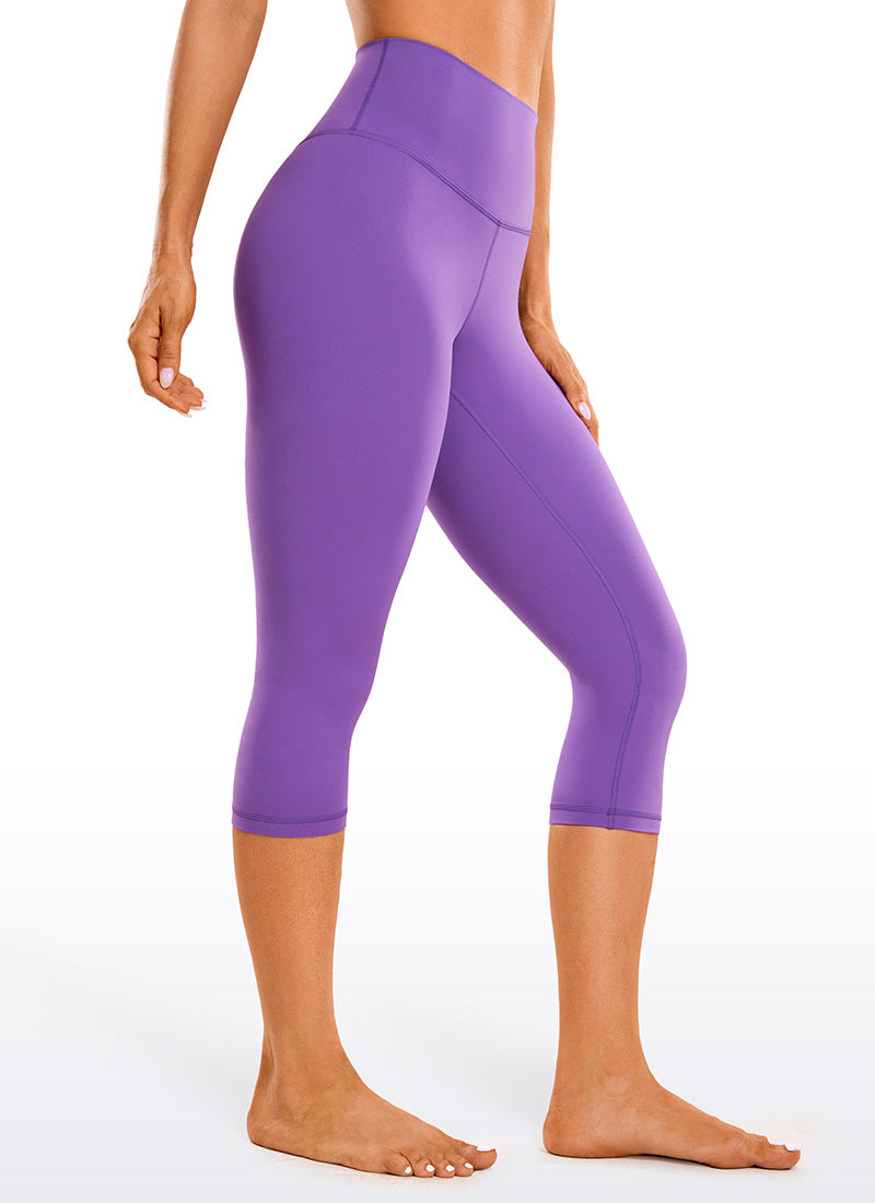 CRZ YOGA Dames Yoga Lounge High Rise Butterluxe Yogalegging 48 cm Royal Lilac