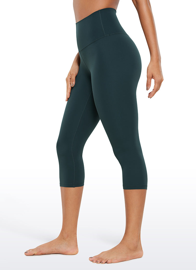 CRZ YOGA Dames Yoga Lounge High Rise Butterluxe Yogalegging 48 cm Forest Dark Green