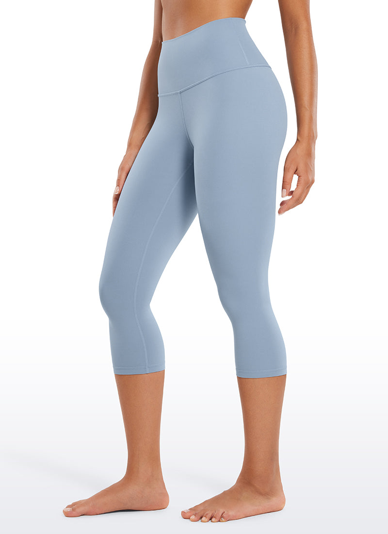 CRZ YOGA Dames Yoga Lounge High Rise Butterluxe Yogalegging 48 cm Cambric Blue