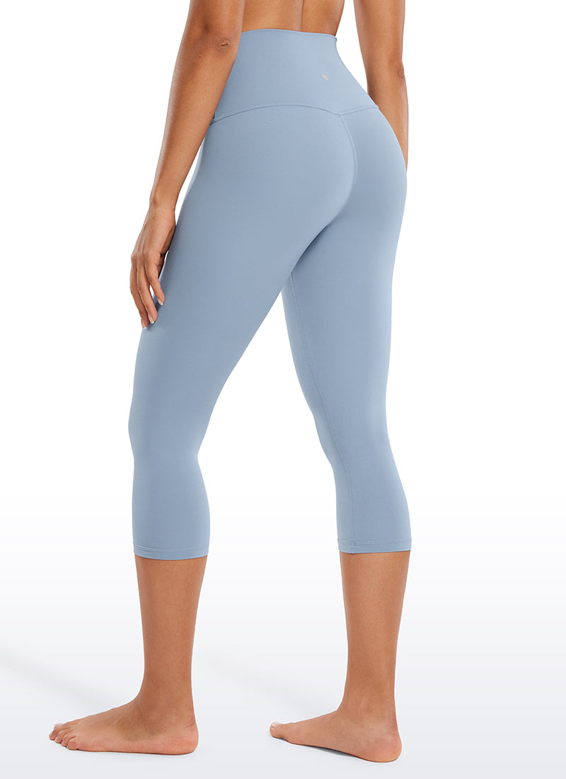 CRZ YOGA Dames Yoga Lounge High Rise Butterluxe Yogalegging 48 cm Cambric Blue