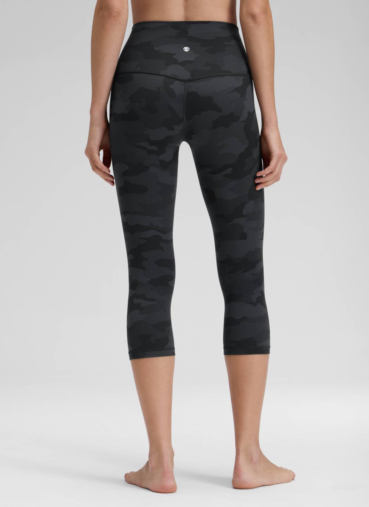 Leggings de yoga Butterluxe de tiro alto para mujer CRZ YOGA de 48 cm Camuflaje Gris Oscuro 2