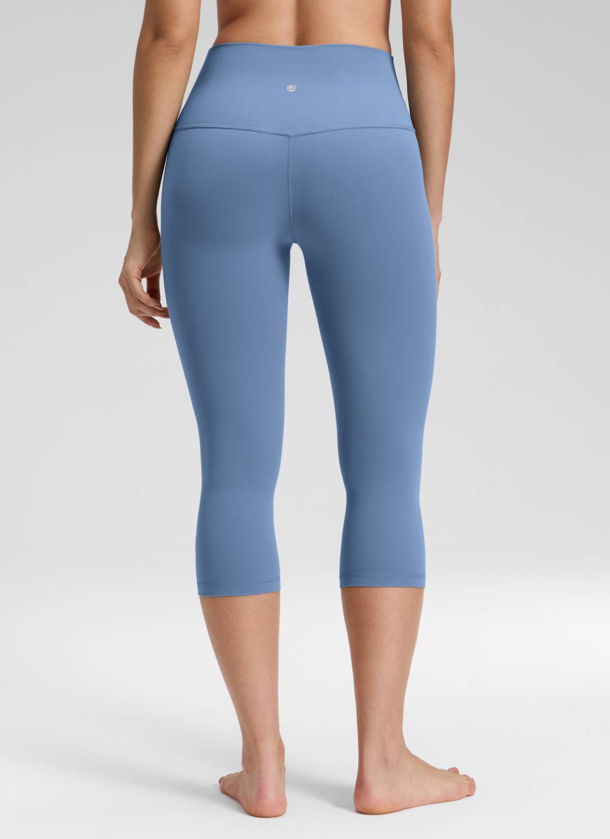 Leggings de yoga Butterluxe de tiro alto para mujer CRZ YOGA de 48 cm Azul Oasis