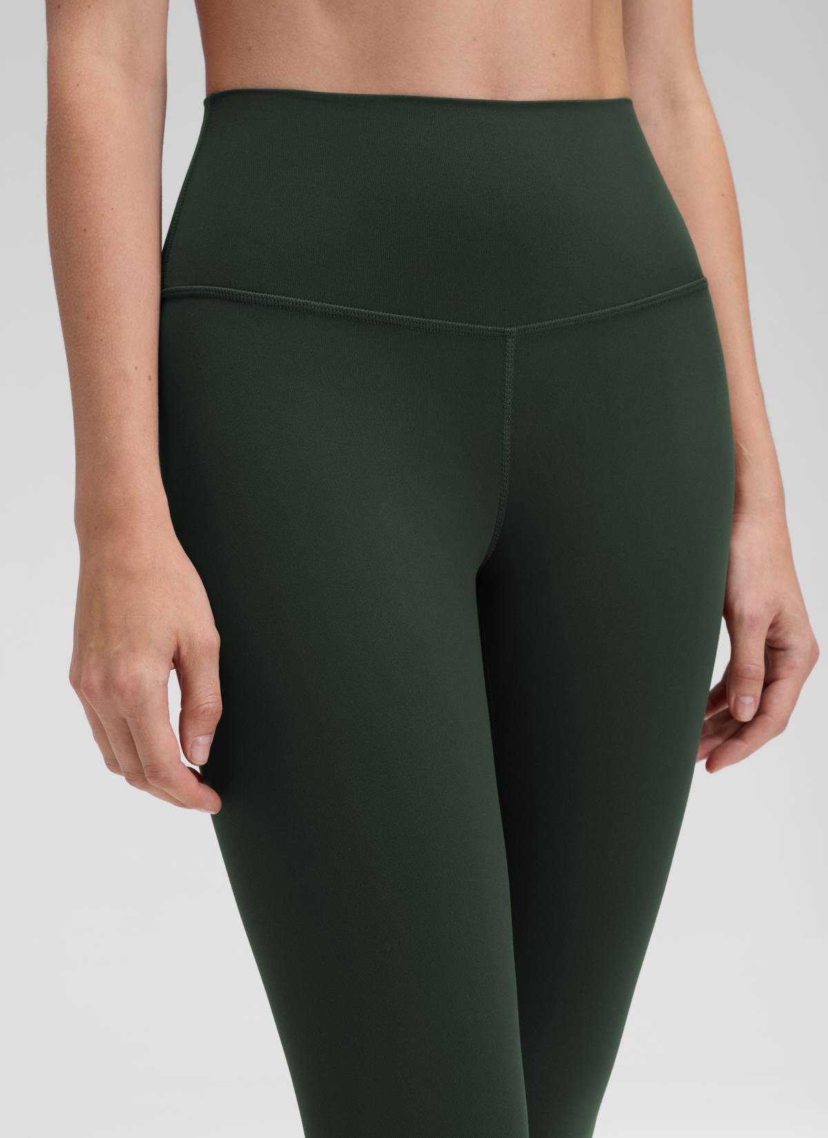 CRZ YOGA Leggings de yoga de talle alto Butterluxe para mujer, estilo loungewear, 48 cm, Legend Green