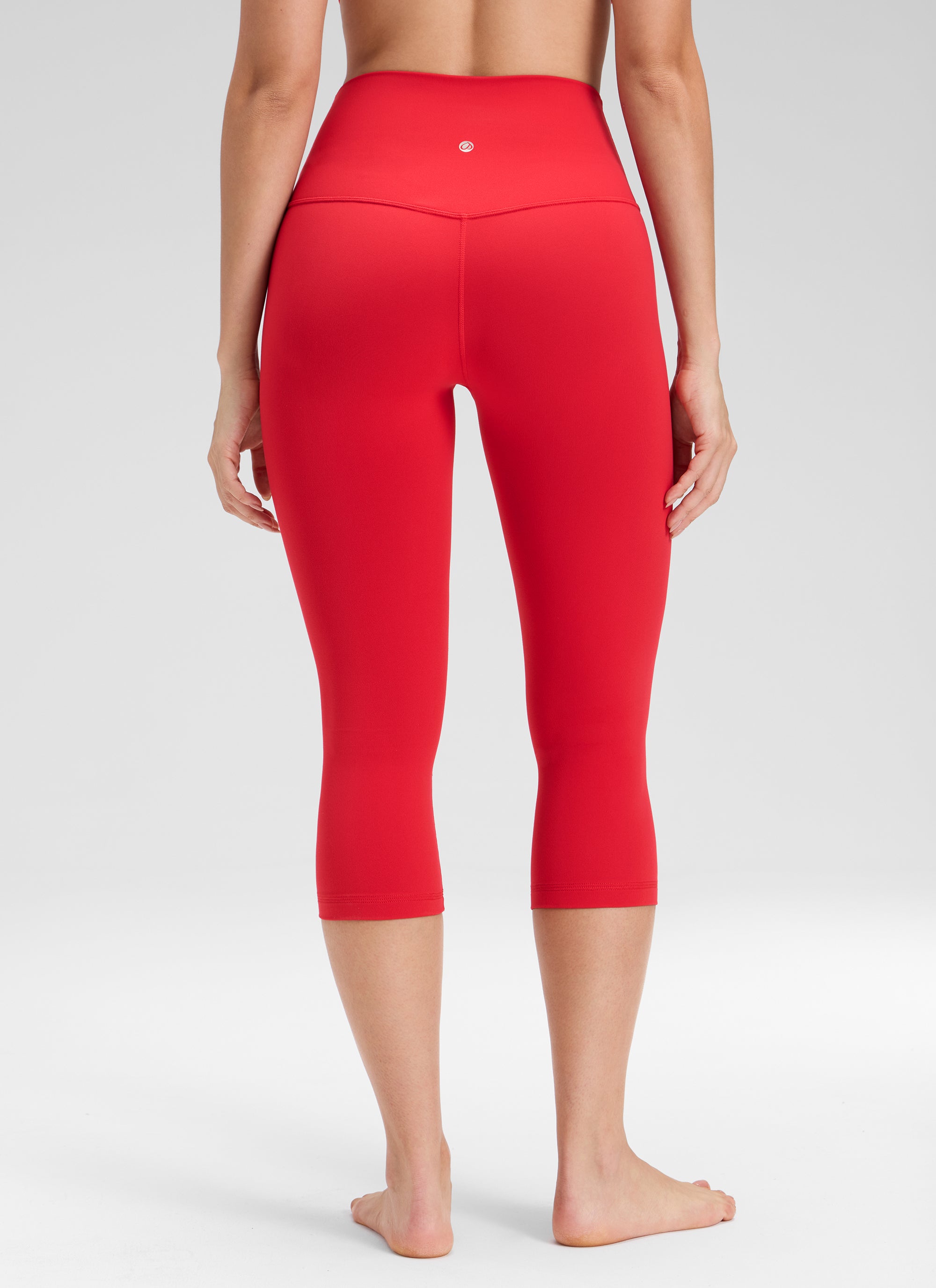 CRZ YOGA Leggings de yoga de talle alto Butterluxe para mujer, estilo loungewear, 48 cm, Aurora Red