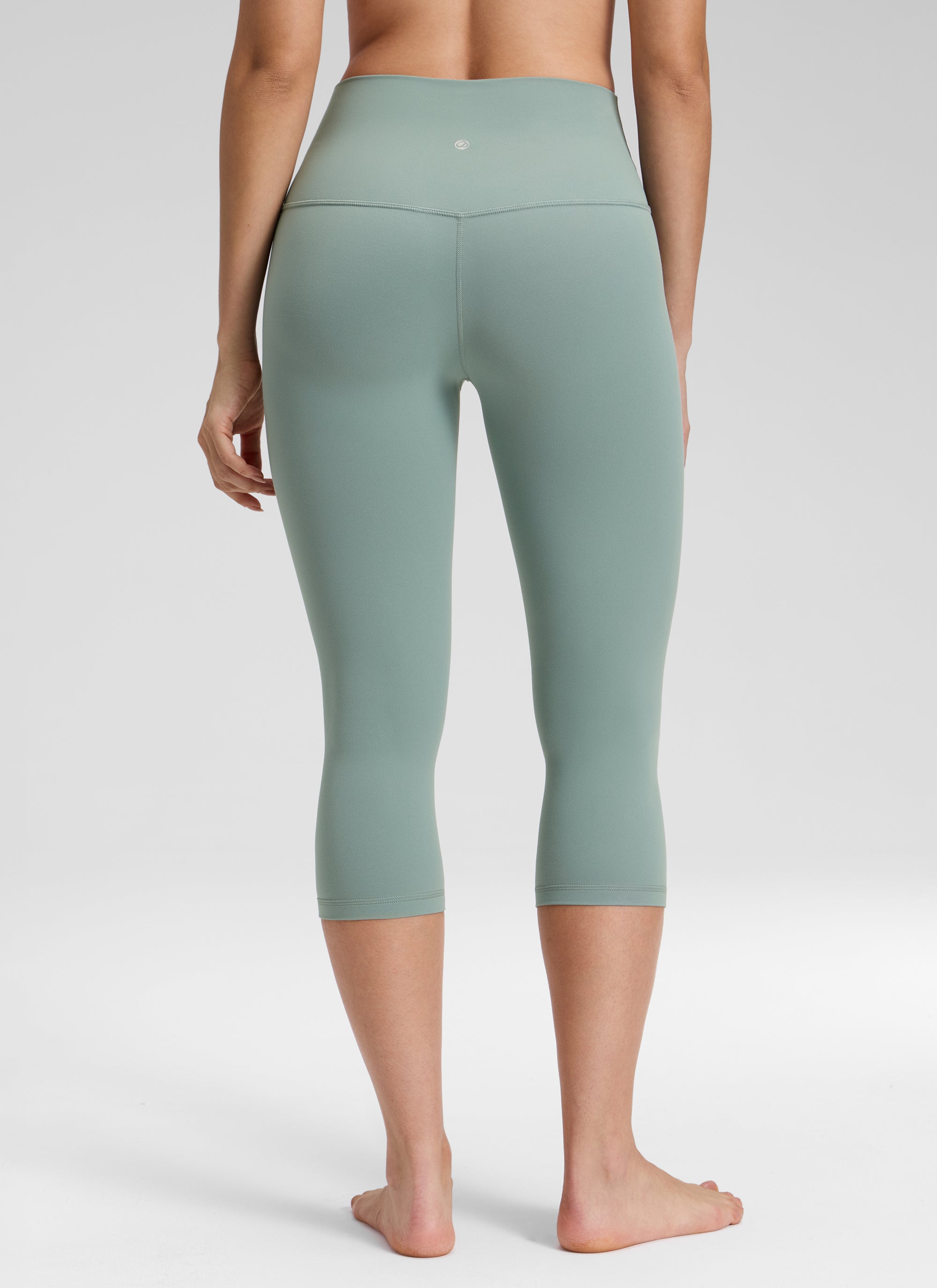 CRZ YOGA Leggings de yoga de talle alto Butterluxe para mujer, estilo loungewear, 48 cm, Crater Green