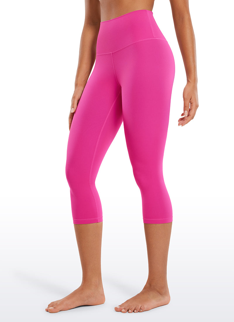 CRZ YOGA Dames Yoga Lounge High Rise Butterluxe Yogalegging 48 cm Hibiscus Purple
