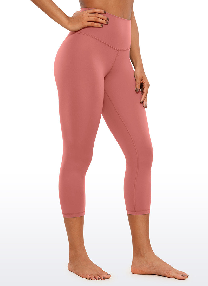 CRZ YOGA Women's Yoga Lounge High Rise Butterluxe Yoga Leggings 21'' Briar Rose