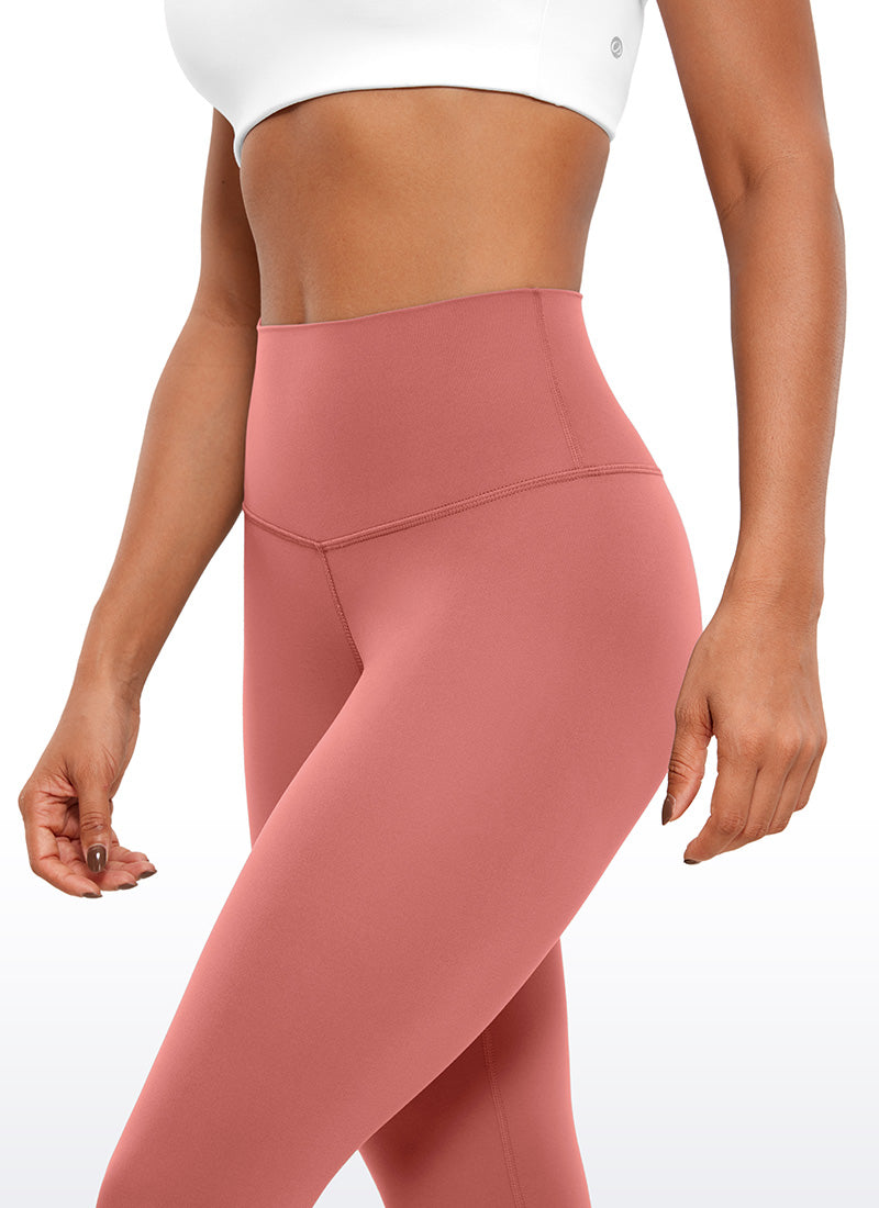 CRZ YOGA Women's Yoga Lounge High Rise Butterluxe Yoga Leggings 21'' Briar Rose