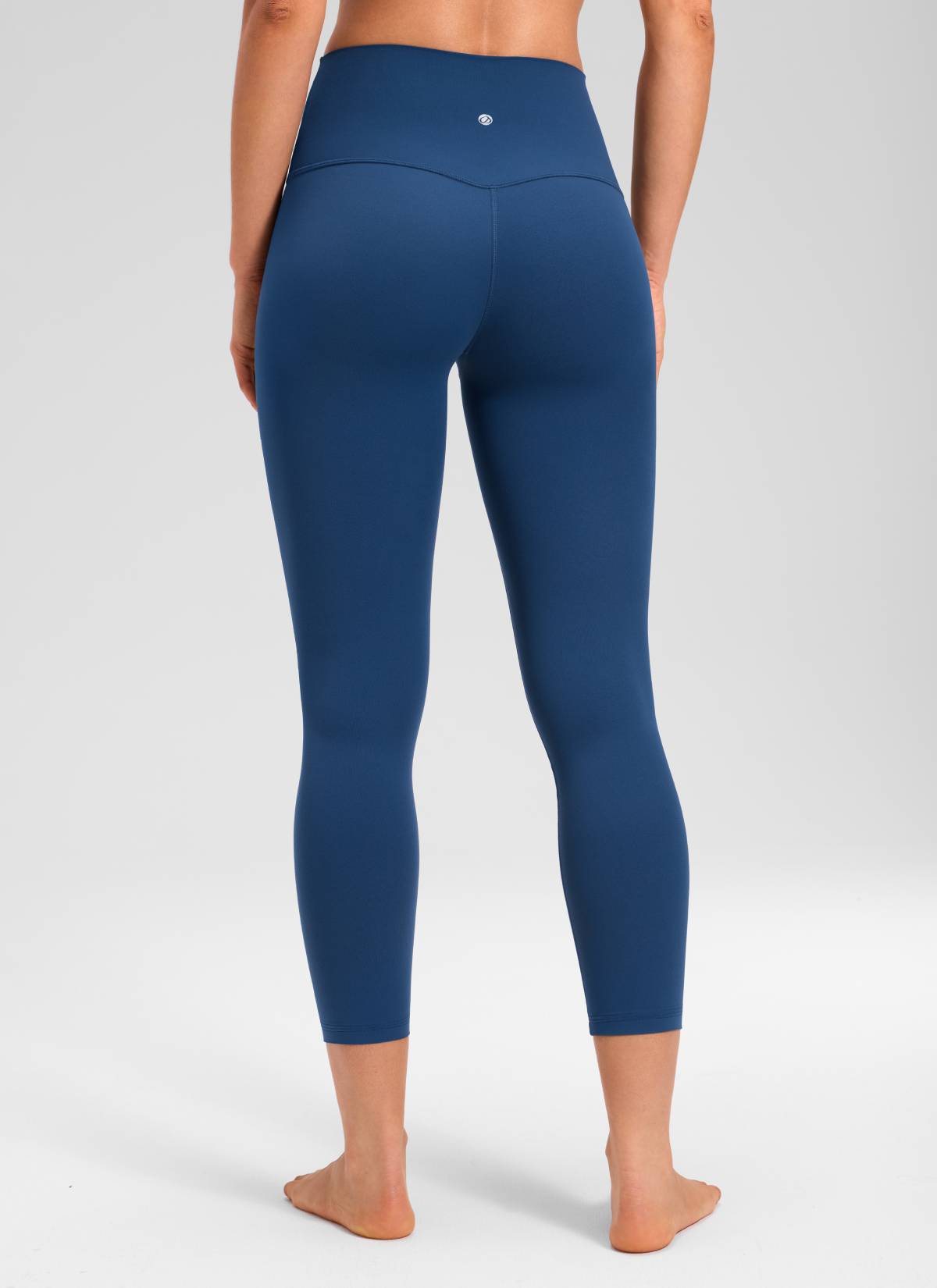 Leggings de yoga Butterluxe de talle alto para mujer CRZ YOGA de 58 cm en azul francés @model_info:Larissa