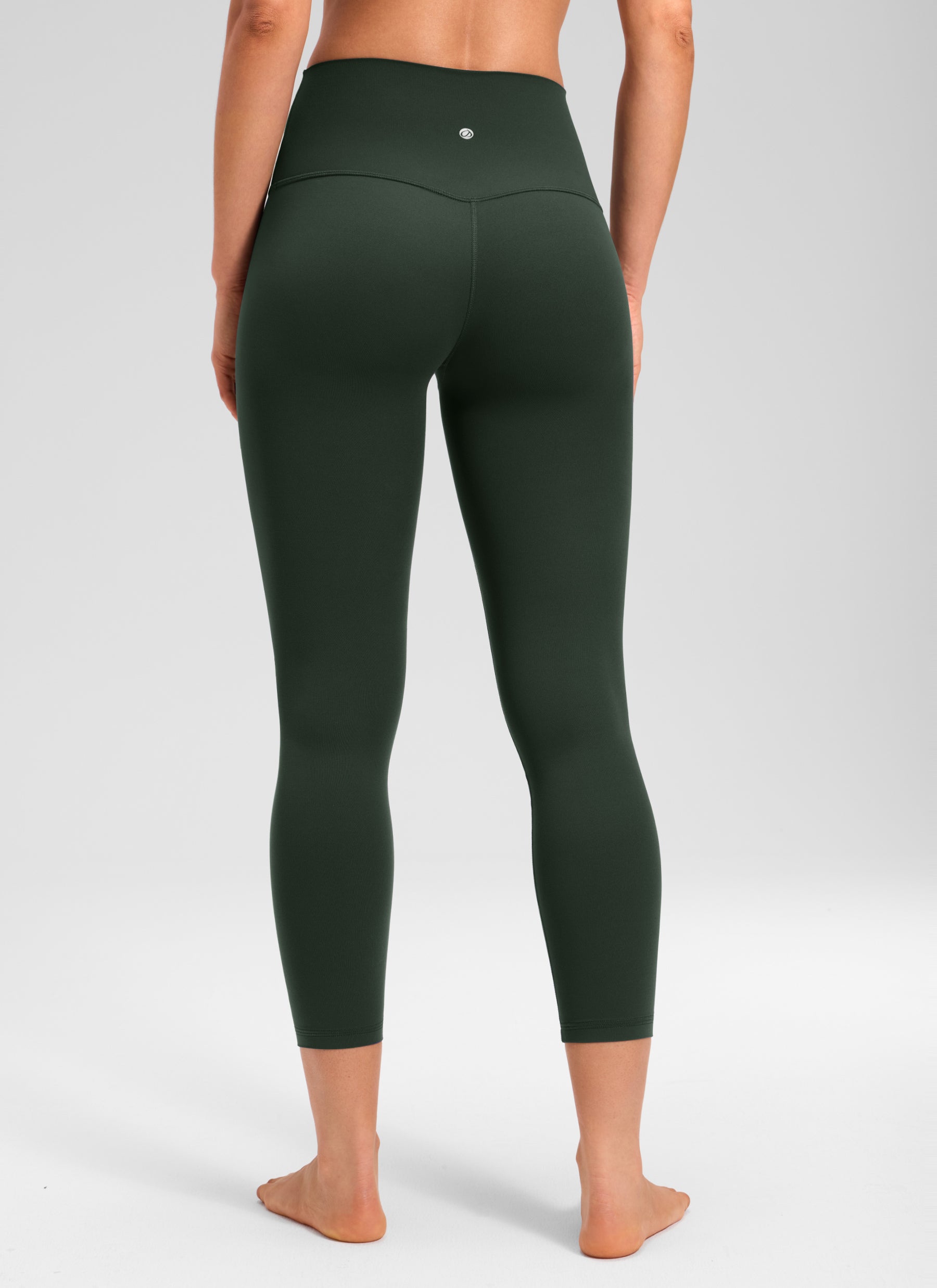 CRZ YOGA Leggings de yoga de talle alto Butterluxe para mujer de 58 cm Legend Green