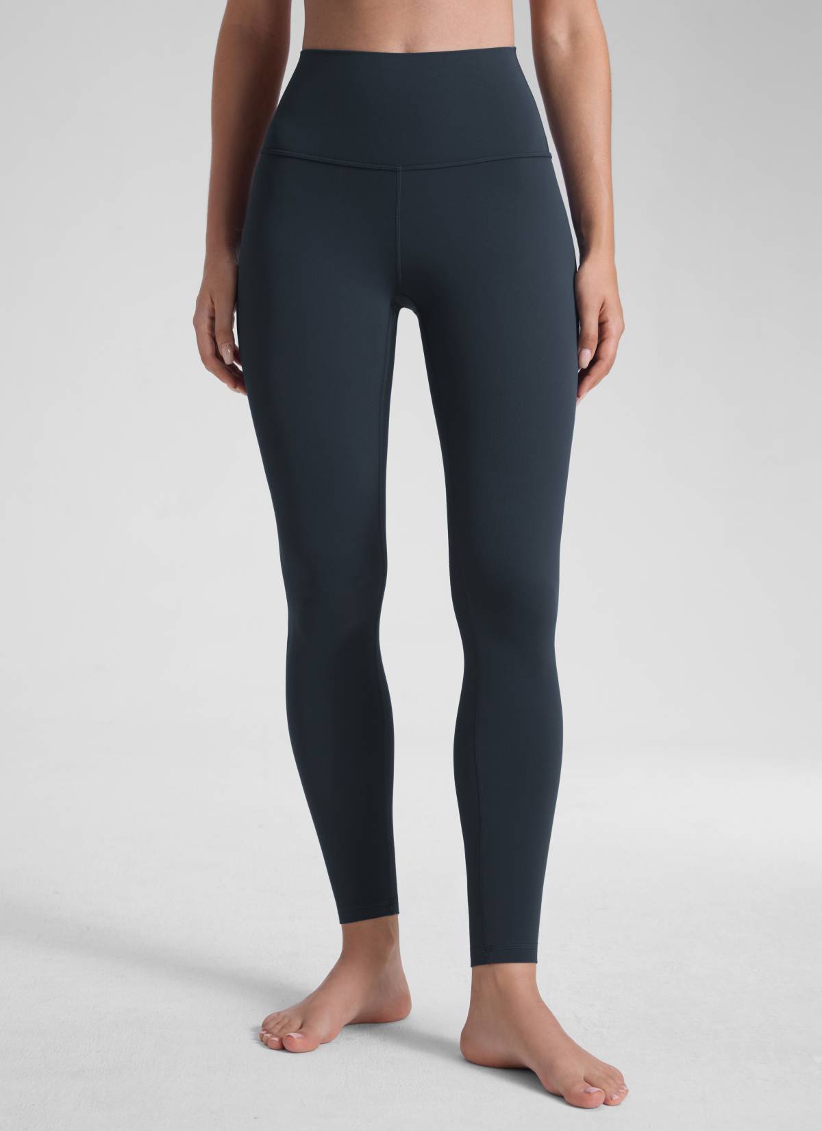 CRZ YOGA Damen-Yoga-Leggings „Yoga Lounge“ mit hoher Taille und „ Butterluxe “-Design, 28'', True Navy