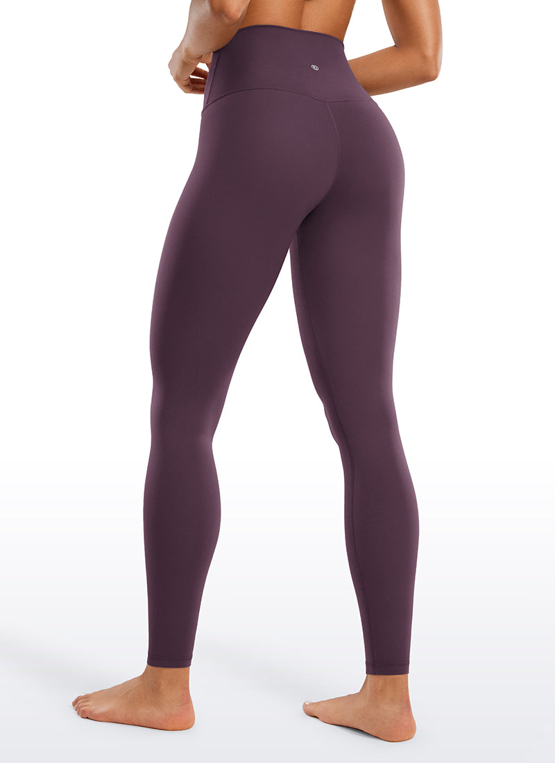 CRZ YOGA Damen-Yoga-Leggings „Yoga Lounge“ mit hoher Taille, „ Butterluxe “, 28'' in der Farbe „Grape Thistle Purple“