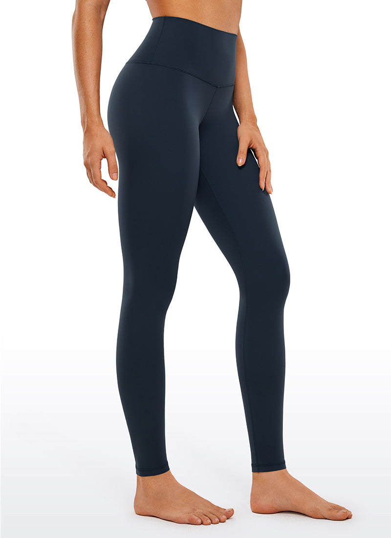 CRZ YOGA Dames Yoga Lounge Butterluxe Yoga Legging met hoge taille 76 cm Schemerblauw