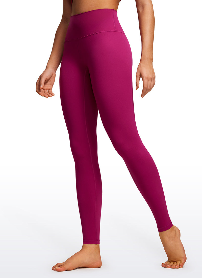 CRZ YOGA Dames Yoga Lounge High Rise Butterluxe Yoga Legging 76 cm Magenta Purple