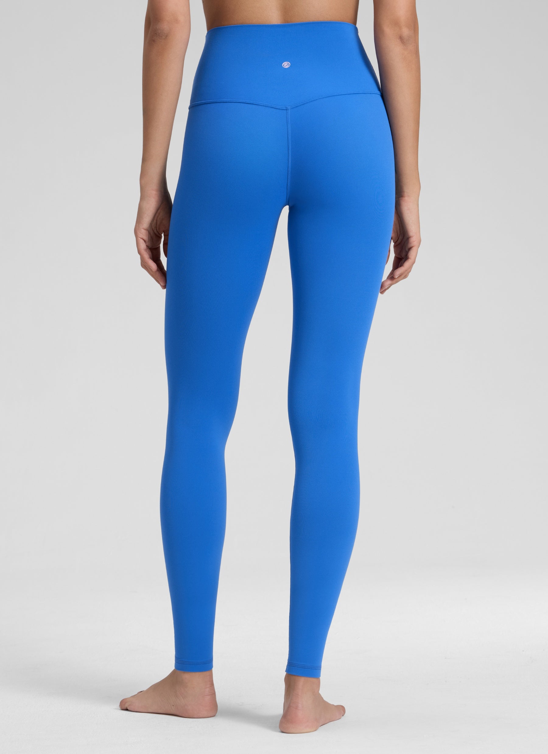 CRZ YOGA Dames Yoga Lounge High Rise Butterluxe Yoga Legging 76 cm Sparkle Blue