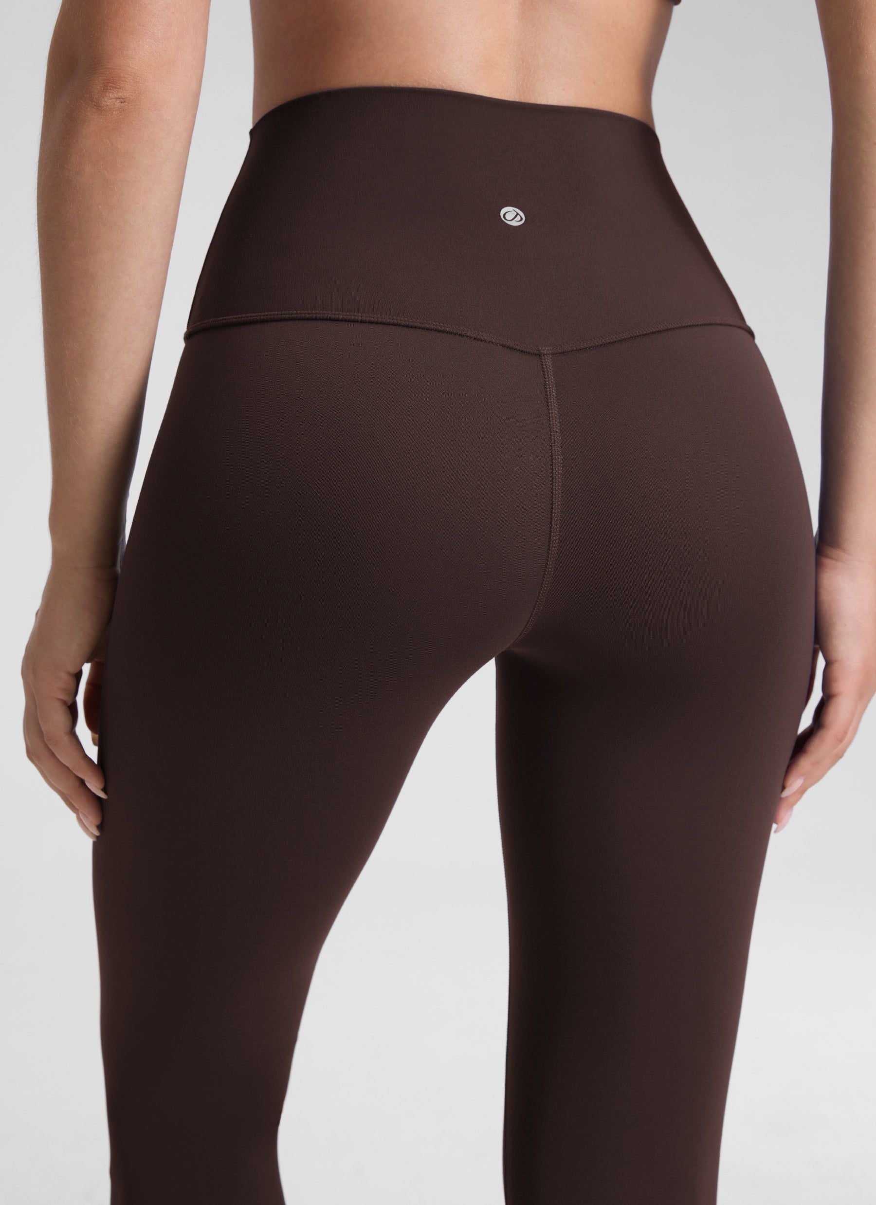 CRZ YOGA Damen Yoga Lounge High Rise Butterluxe Yoga Leggings 76 cm Hot Fudge Braun