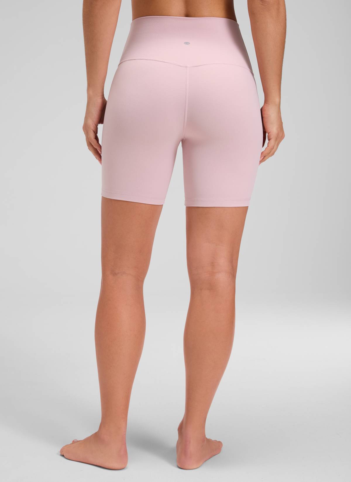 CRZ YOGA Pantaloncini Biker da Donna a Vita Alta per Yoga Butterluxe Shorts 15 cm Pink Haze