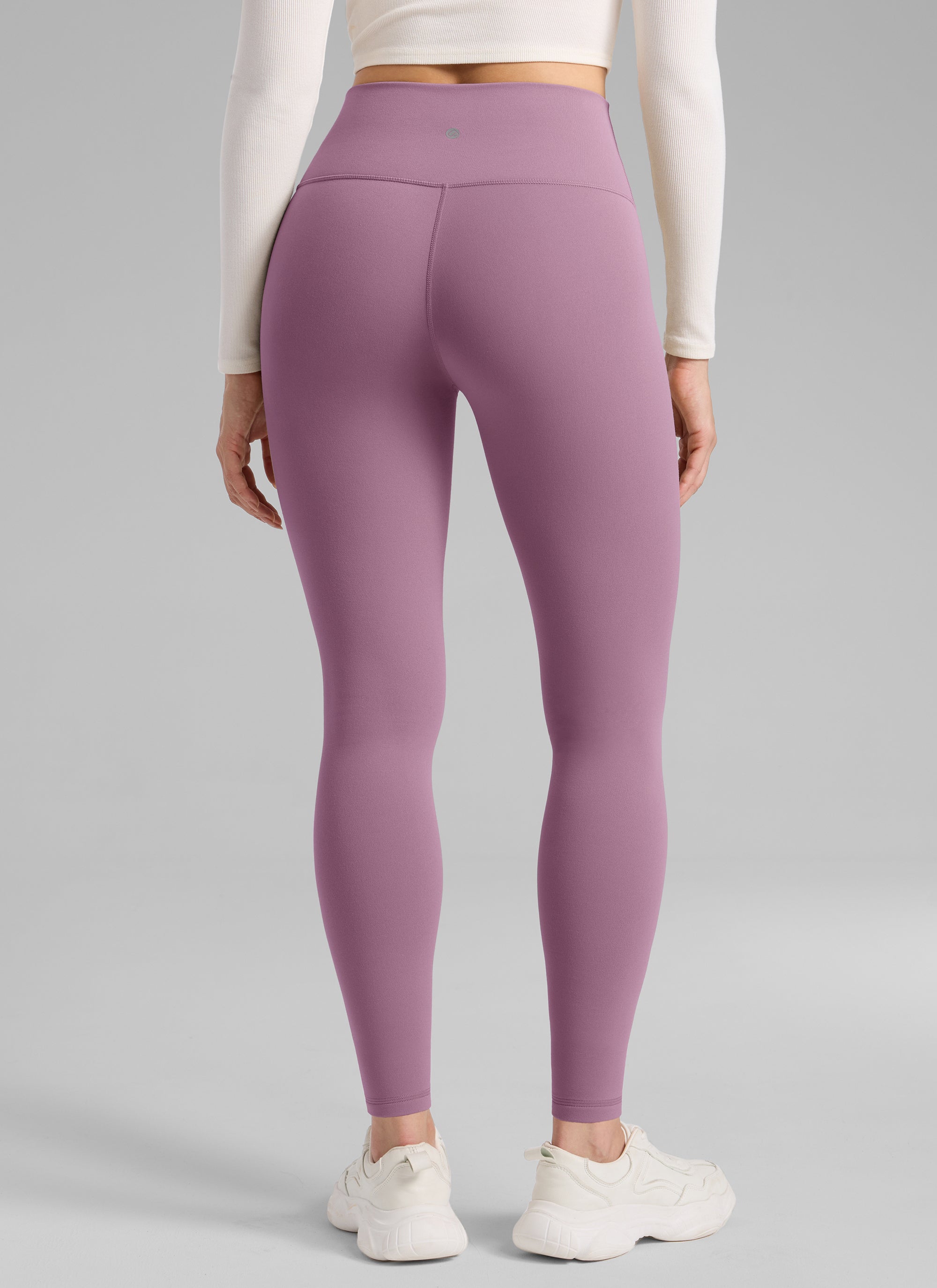 CRZ YOGA Naisten vuoratut, korkeavyötäröiset vapaa-ajan leggingsit 71 cm Light Lavender @model_info:Bruna