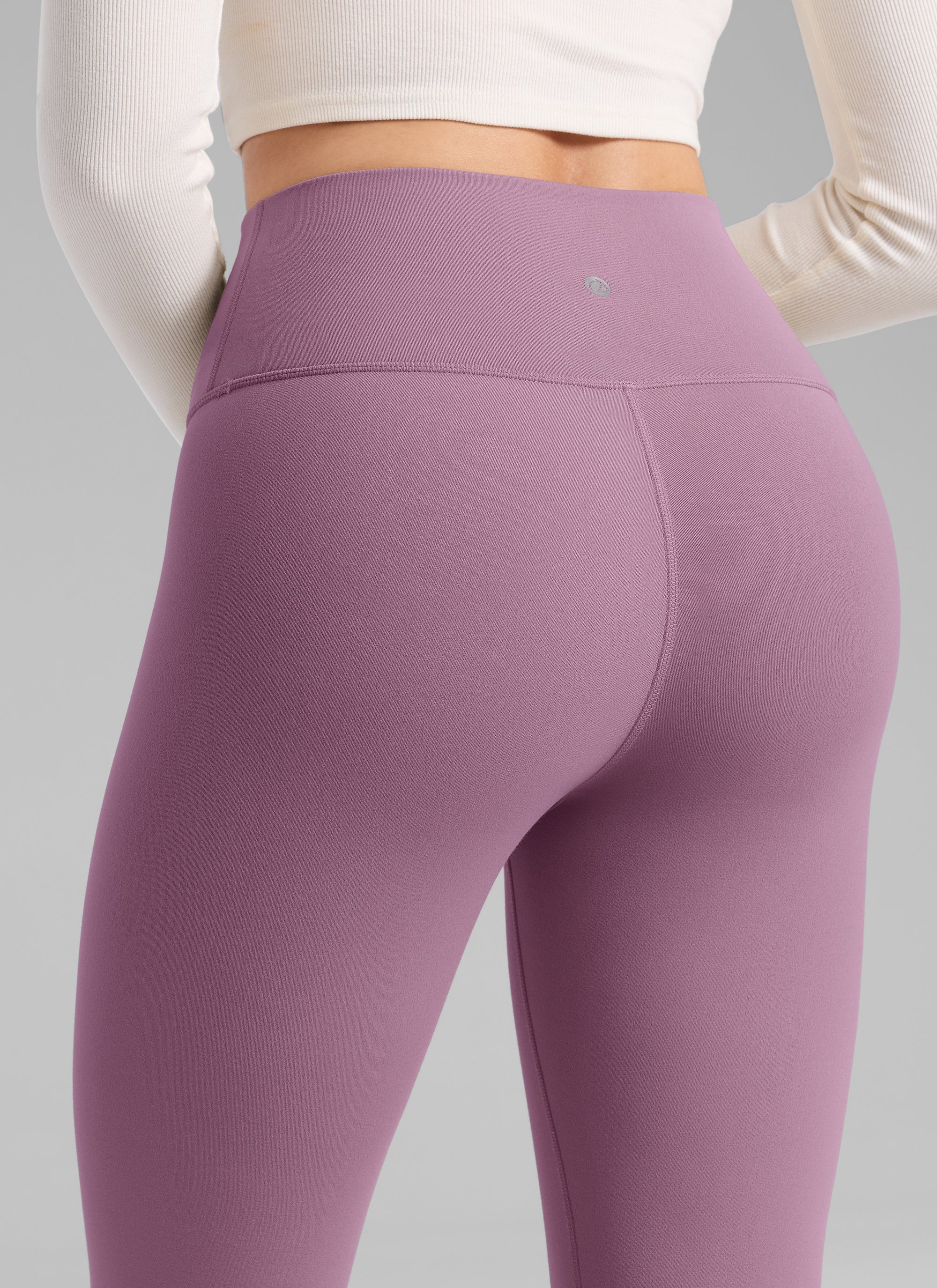 CRZ YOGA Naisten vuoratut, korkeavyötäröiset vapaa-ajan leggingsit 71 cm Light Lavender @model_info:Bruna