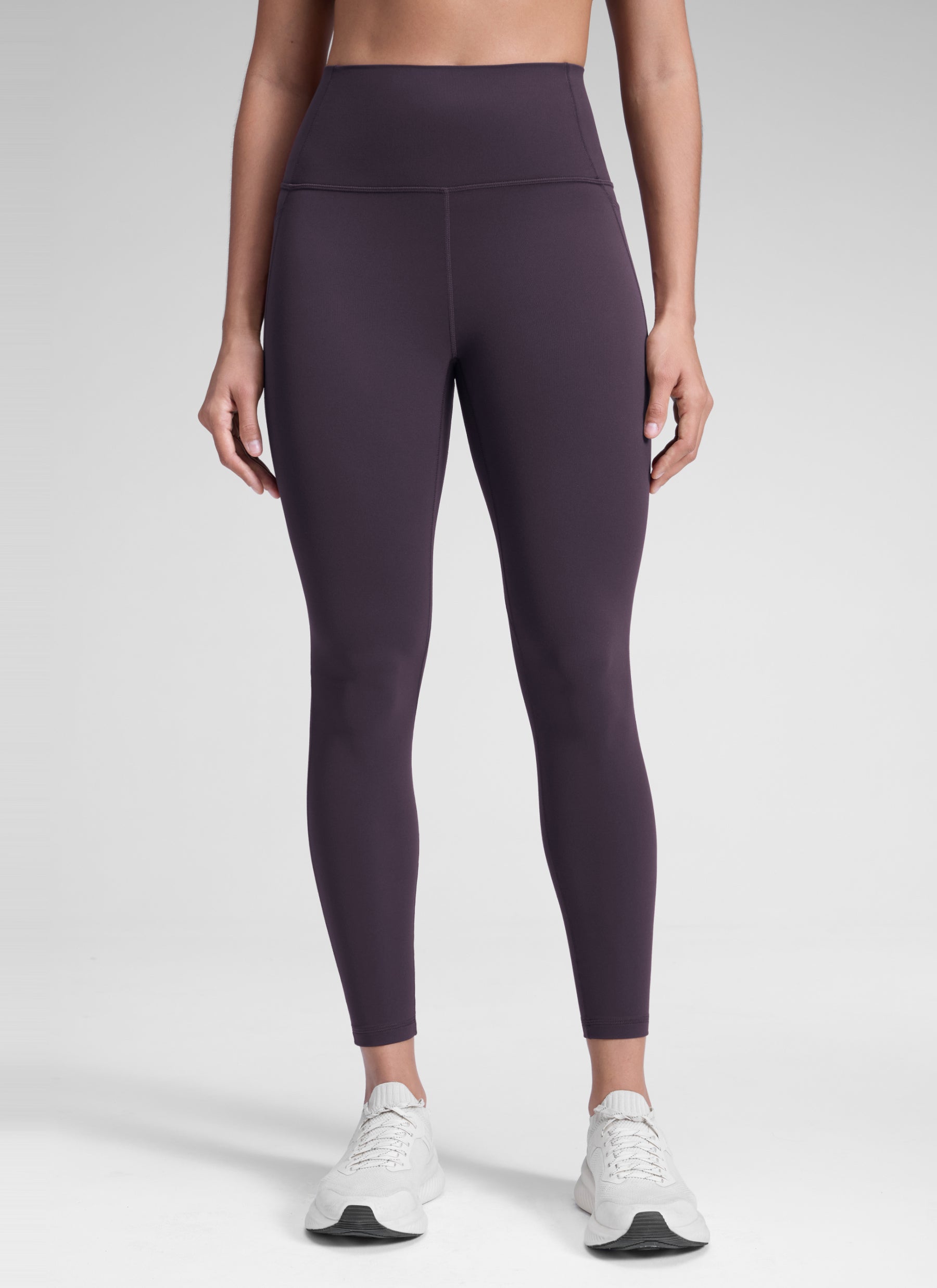 CRZ YOGA Damen-Yoga-Leggings im Lounge-Stil mit hoher Taille, „ Butterluxe “-Taschen, 25'', „Atmosphere Purple“
