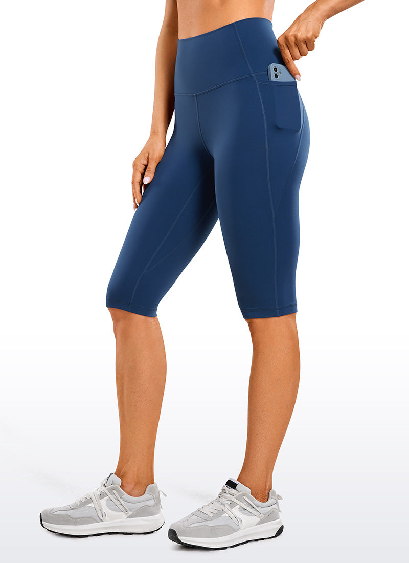 Legging corsaire Butterluxe longueur genou avec poches 33 cm pour femme CRZ YOGA